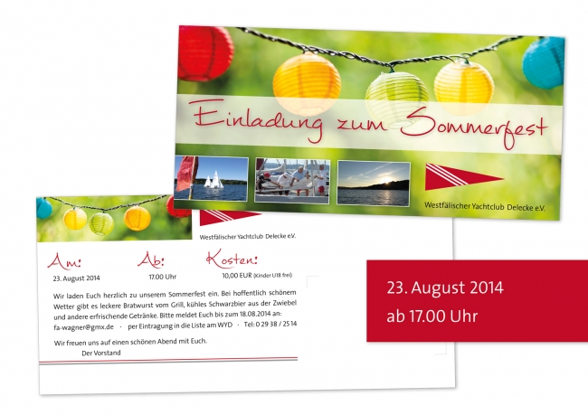 Einladung Sommerfest