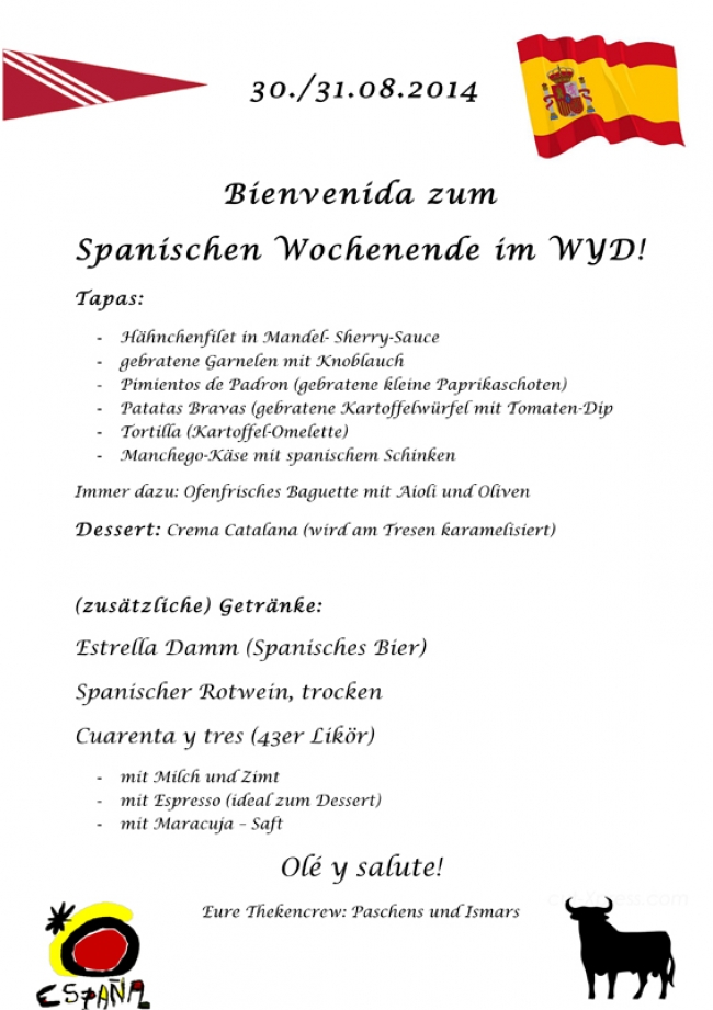 Spanisches Wochenende